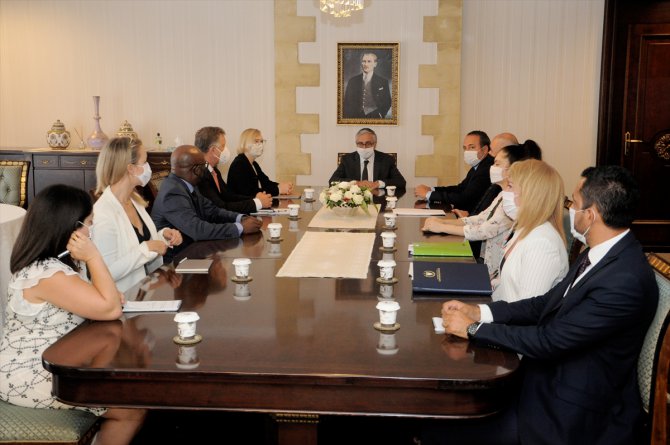 KKTC Cumhurbaşkanı Akıncı, BM temsilcisi Spehar ile görüştü