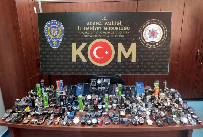 Adana'da kaçakçılık operasyonunda iki şüpheli yakalandı