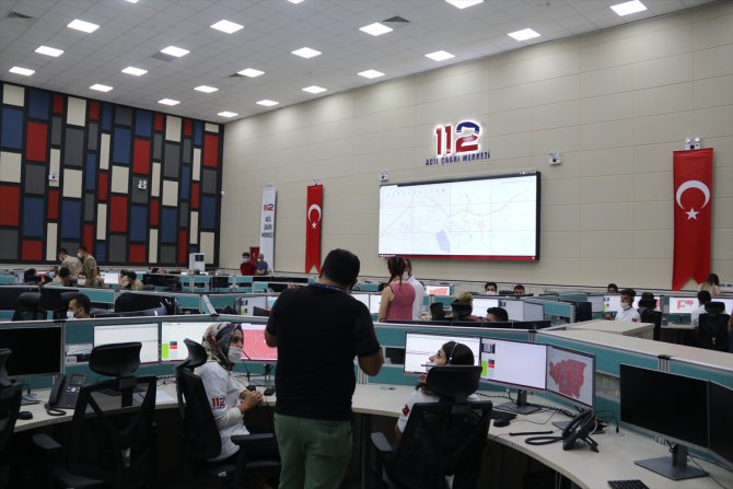 Diyarbakır'da "112 Acil Çağrı Merkezi" hizmete girdi
