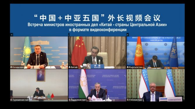 "Orta Asya-Çin" siyasi diyaloğu başlatıldı
