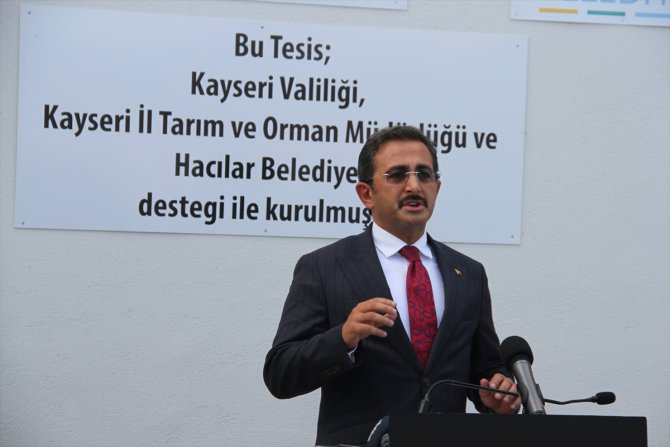 Tarım ve Orman Bakan Yardımcısı Aksu, Kayseri'de süt işleme tesisini hizmete açtı