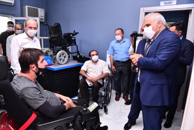 Trabzon'da "Engelli Araç Atölyesi" hizmete girdi