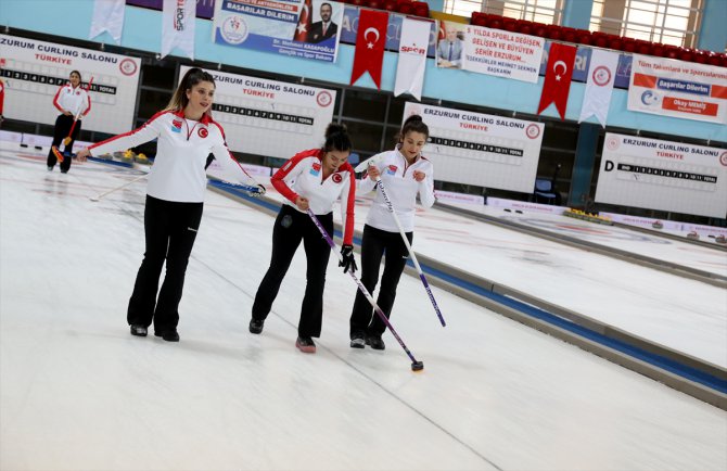 Dünya Curling Karışık Çiftler Şampiyonası elemeleri Erzurum'da yapılacak