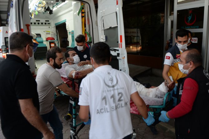 Azez'deki terör saldırısında yaralanan 15 Suriyeli Kilis'te tedaviye alındı