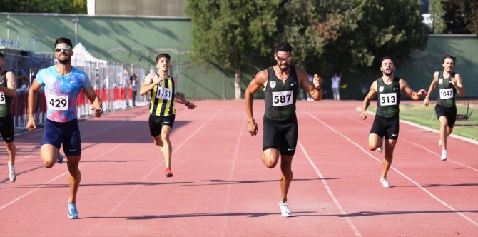 Milli atlet Sinan Ören'den Olimpik Deneme Yarışması'nda Türkiye rekoru
