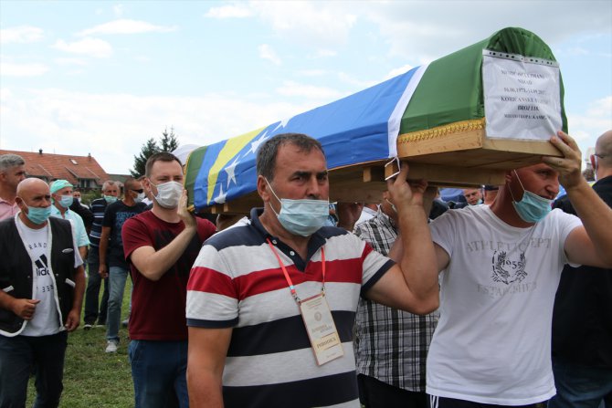 Bosna Hersek'teki savaşın 6 kurbanı daha toprağa verildi