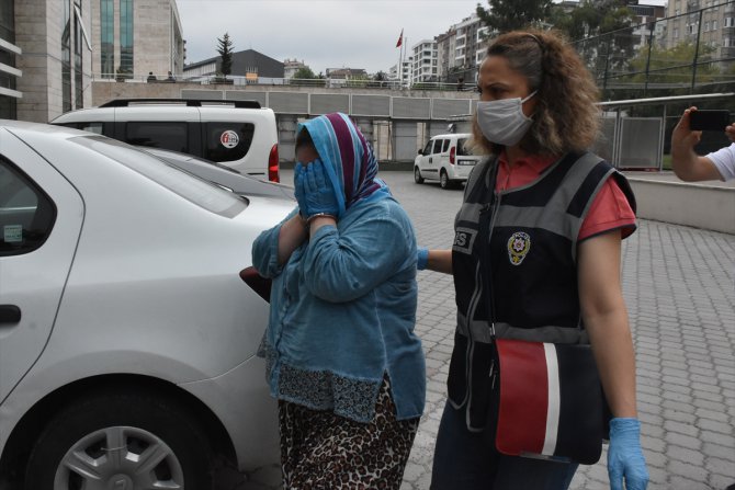 Samsun'da polis memurlarını darbettiği öne sürülen anne, baba ve oğlu yakalandı