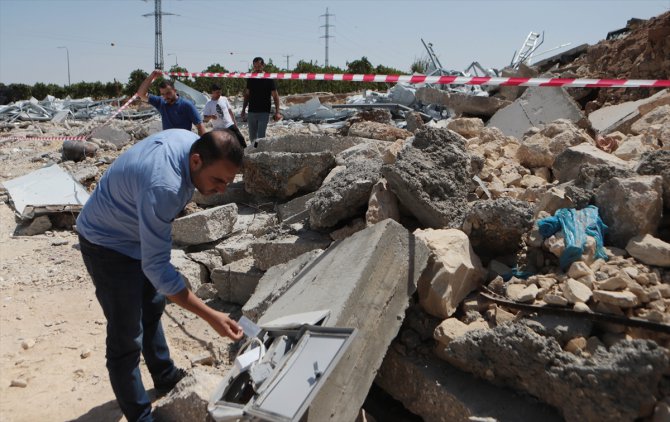 İsrail askerleri Batı Şeria’da karantina merkezini de yıktı