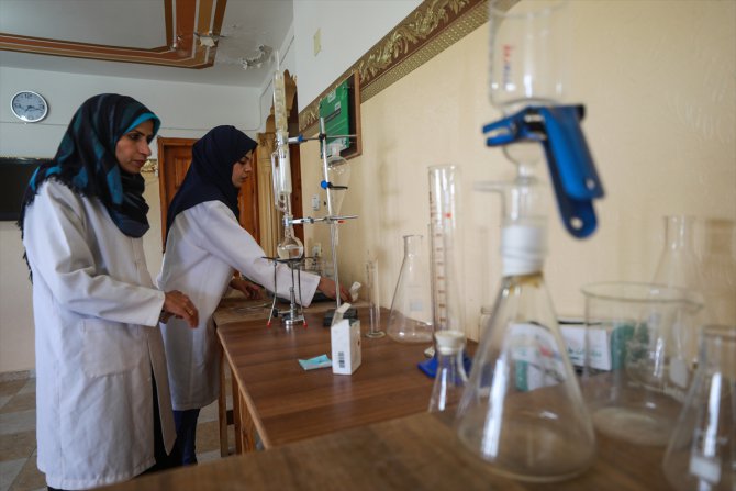 Gazzeli genç kadın üniversite bitirme tezini üretim projesine dönüştürdü