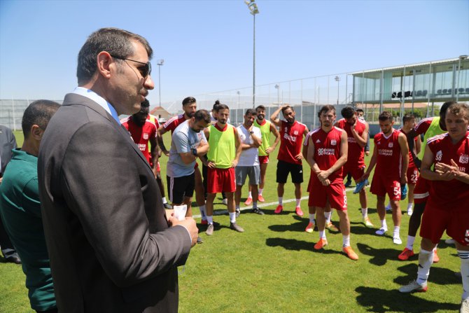 Sivasspor, Göztepe maçının hazırlıklarını tamamladı