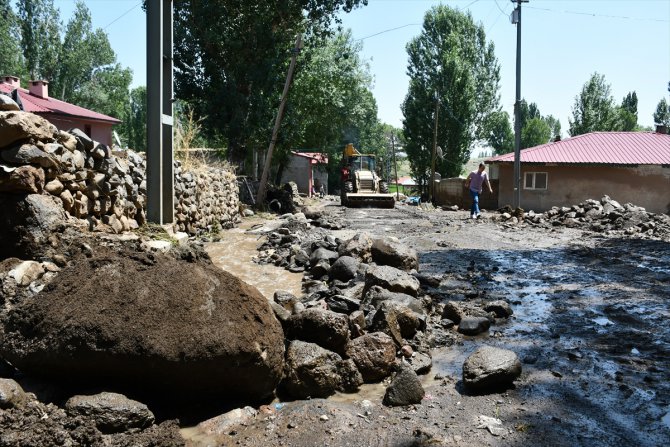 Ağrı'daki selin ardından hasar tespit çalışmalarına başlandı