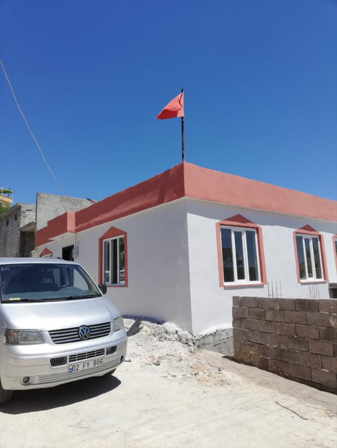 Zeytin Dalı şehidinin ailesi için yapılan ev tamamlandı