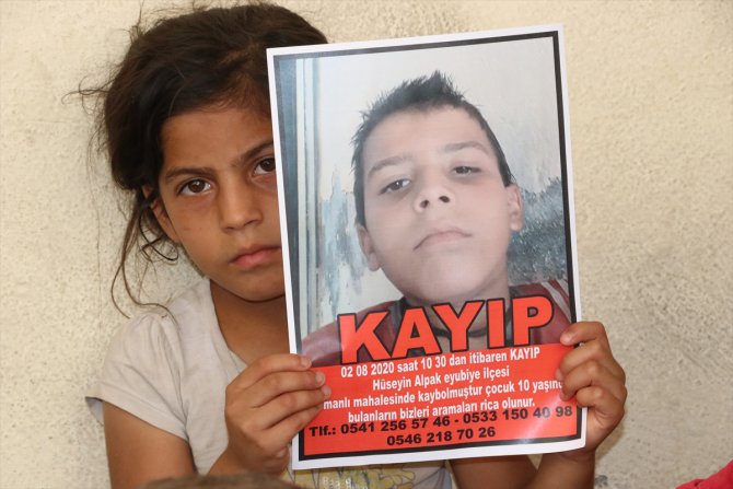Şanlıurfa'da 10 yaşındaki çocuktan 4 gündür haber alınamıyor