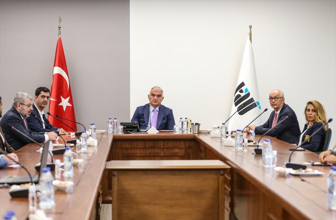 Bakan Mehmet Nuri Ersoy, Türk- Alman Üniversitesi'ni ziyaret etti
