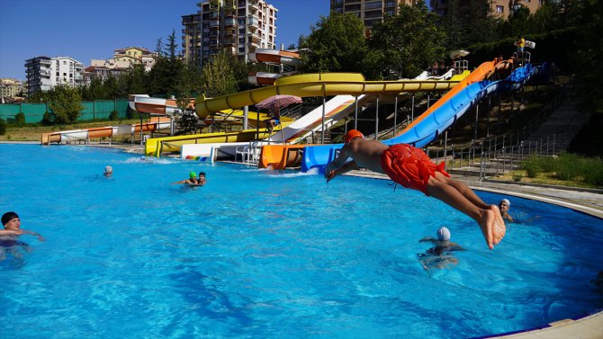 ​​Keçiören'de aqua parklar önlem alınarak hizmete açıldı
