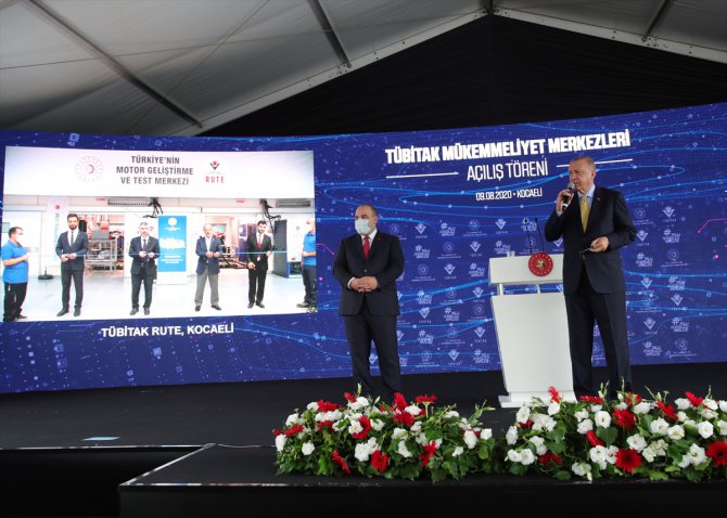 Cumhurbaşkanı Erdoğan TÜBİTAK Mükemmeliyet Merkezleri Açılış Töreni'nde konuştu: (1)