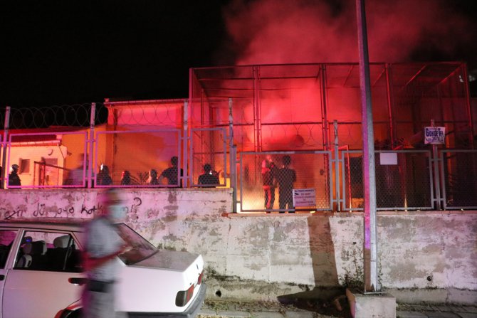 Denizli'de trafo merkezinde çıkan yangın hasara yol açtı