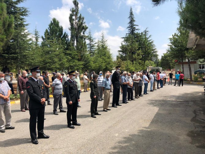 Konya'da hayatını kaybeden Kore gazisi son yolculuğuna uğurlandı