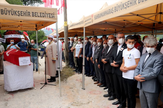 Şehit özel harekat polisi Osman Gül Kahramanmaraş'ta son yolculuğuna uğurlandı