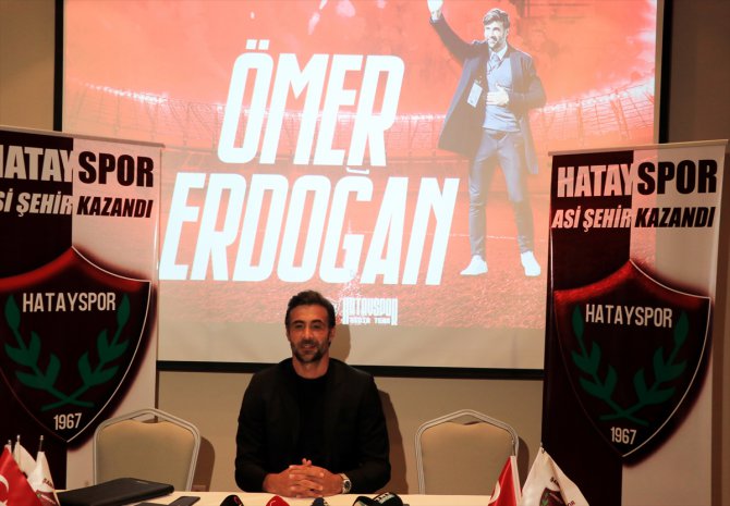 Hatayspor Teknik Direktörü Ömer Erdoğan: "Keyif veren bir takım kurmaya çalışıyoruz"