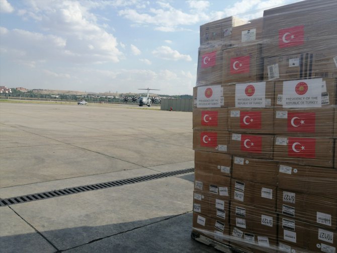 Lübnan'a tıbbi malzeme ve AFAD personelini taşıyan yardım uçağı gönderilecek