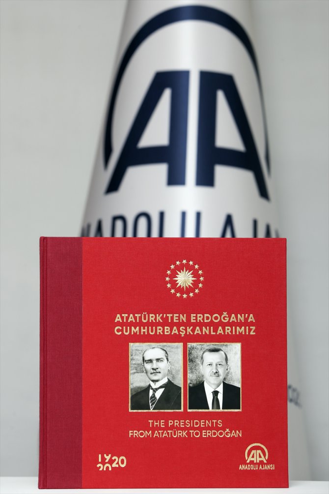 AA'dan "Atatürk'ten Erdoğan'a Cumhurbaşkanlarımız" albümü