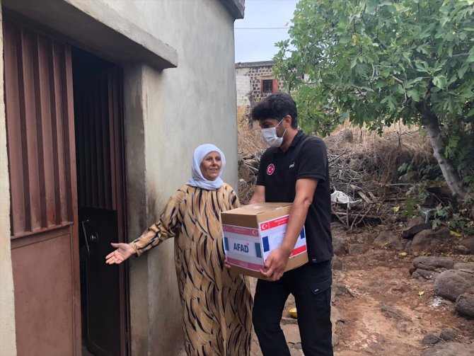 AFAD'dan Lübnan'daki ihtiyaç sahibi ailelere gıda yardımı