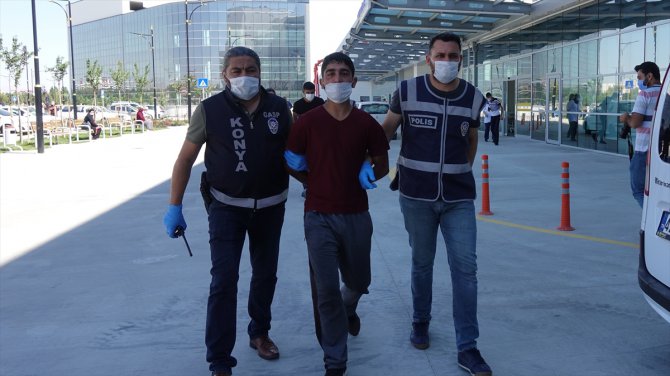 Konya'da kağıt toplayıcıyı darbederek aracını gasbeden kardeşler tutuklandı