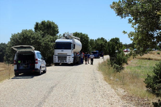Uşak'ta tankerin altında kalan sürücü öldü