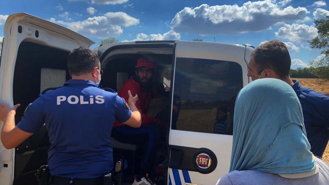 Edirne'de yabancı uyruklu eşini darbeden kişi gözaltına alındı