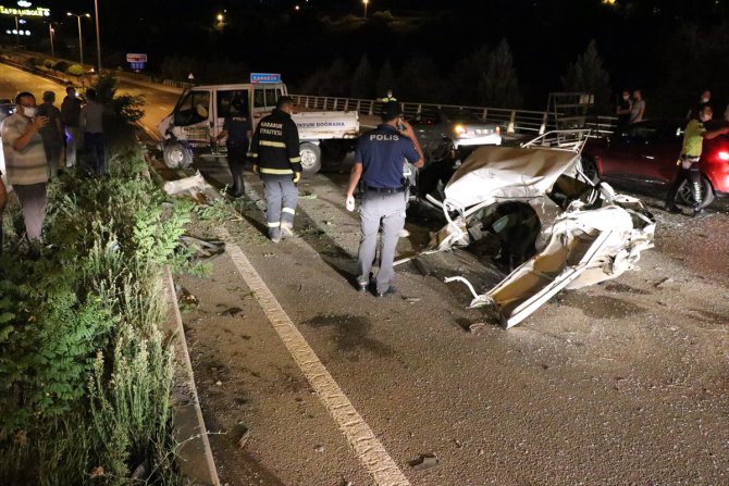 Karabük'te çalıntı otomobille kaza yapan kişi ağır yaralandı
