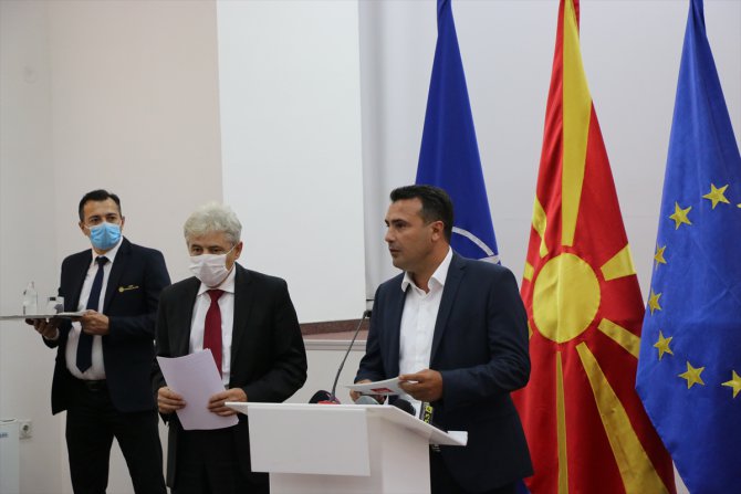 Kuzey Makedonya’da yeni hükümetin kurulması için anlaşmaya varıldı