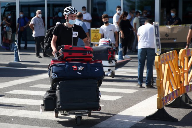 Rusya Bisiklet Milli Takımı, yüksek irtifa kampı için Erciyes'e geldi