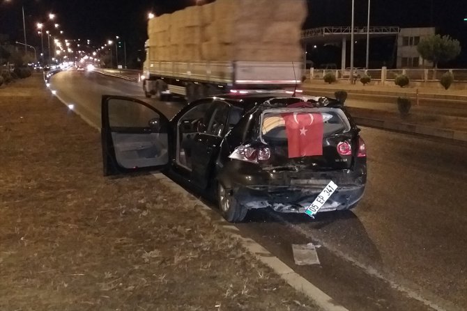 Samsun'da tır ile otomobil çarpıştı: 4 yaralı