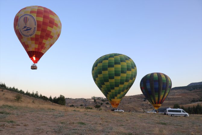 Balonlar "beyaz cennetin" üzerinde 162 gün sonra yeniden uçmaya başladı