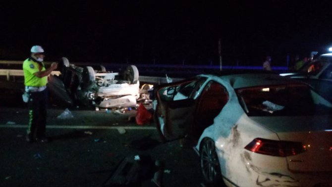 Bursa'da trafik kazası: 4 ölü, 6 yaralı