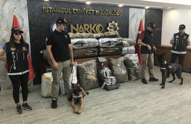 İstanbul'da 218 kilogram uyuşturucu ele geçirildi
