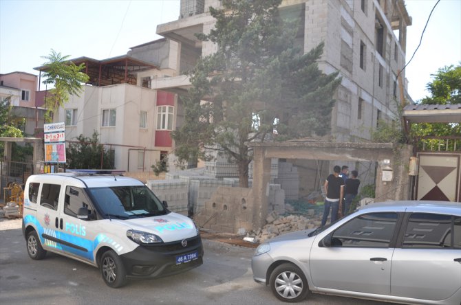 Kahramanmaraş'ta inşaatın 5'inci katından düşen işçi öldü
