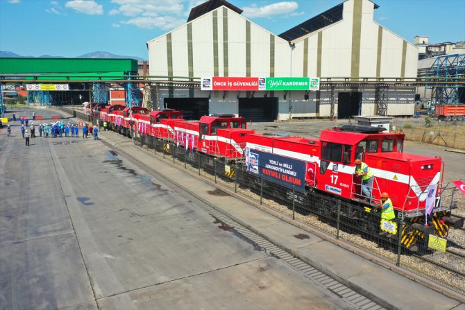 KARDEMİR'de tercih yerli lokomotif