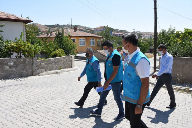 Kırıkkale'de Mahalle Denetim Ekipleri'nden "çat kapı" Kovid-19 denetimi