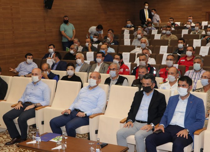 Giresun'da bakanların katılımıyla Hasar Tespit ve Koordinasyon Toplantısı yapıldı