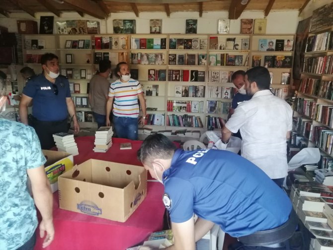 İstanbul'da korsan olduğu belirlenen 4 bin 418 kitap ele geçirildi
