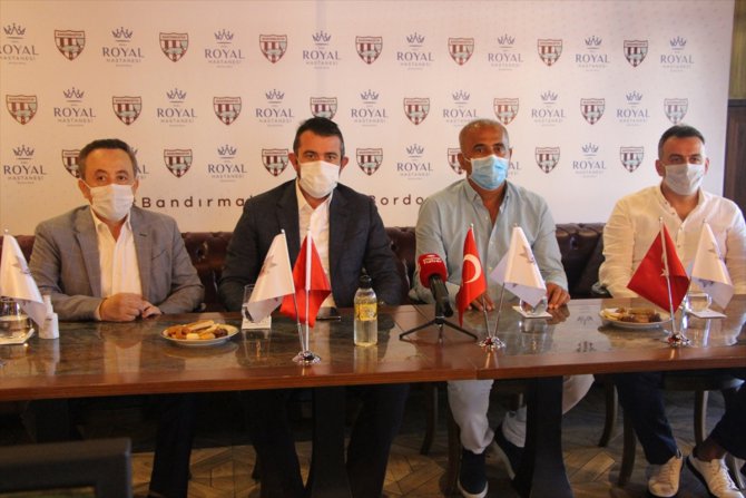 Bandırmaspor, Bandırma Özel Royal Hastanesiyle isim sponsorluğu sözleşmesi imzaladı