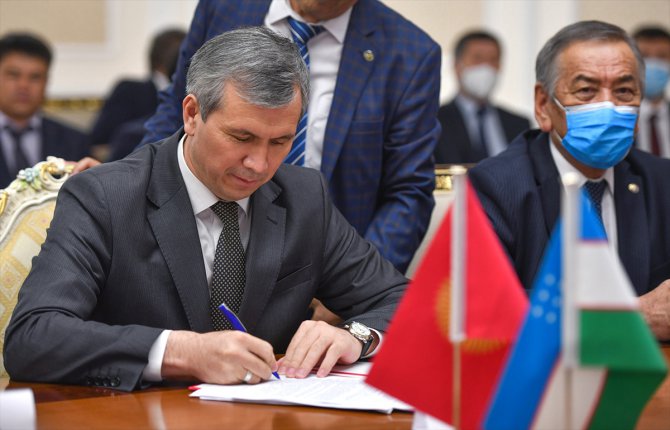 Kırgızistan ile Özbekistan arasındaki tartışmalı sınır konusunda anlaşma