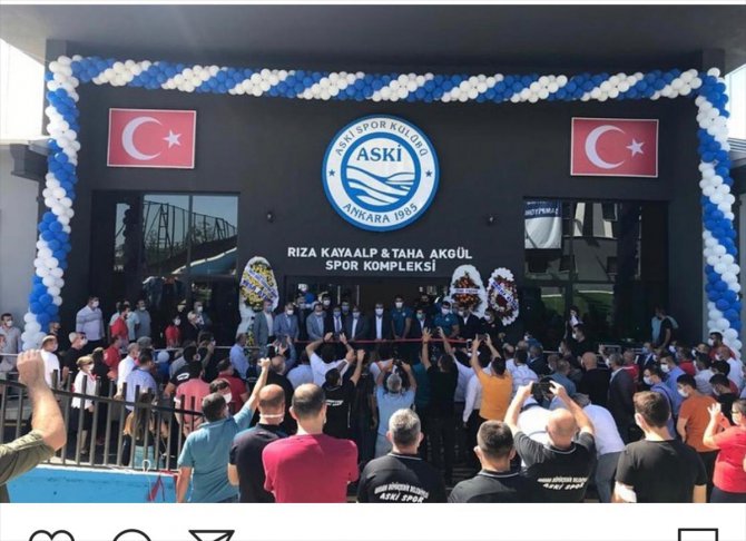 Rıza Kayaalp&Taha Akgül Spor Kompleksi açıldı