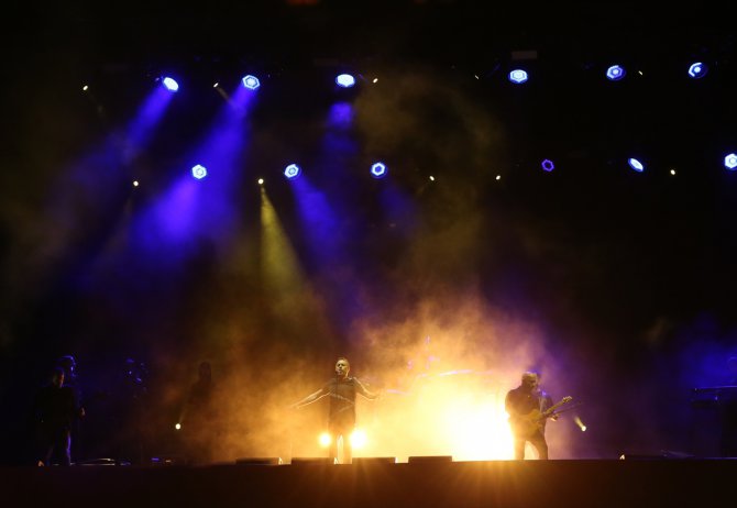 Haluk Levent Yenikapı'da konser verdi