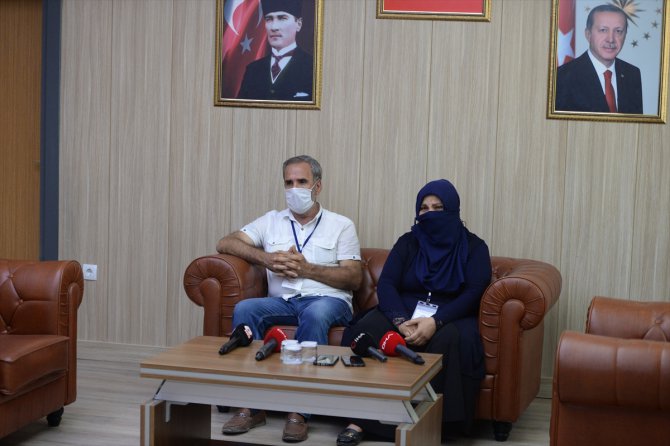Mardin'de güvenlik güçlerinin ikna çalışması sonucu 1 aile daha evladına sarıldı
