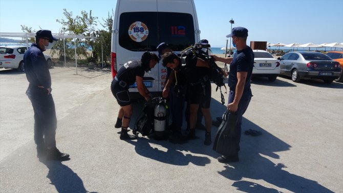 Balıkesir'de denizde kaybolduğu iddia edilen kişi için arama çalışması başlatıldı