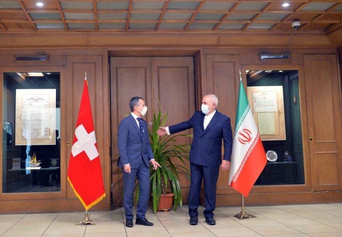 İran Dışişleri Bakanı Zarif, İsviçreli mevkidaşı ile Tahran'da görüştü