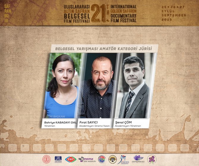"21. Uluslararası Altın Safran Belgesel Film Festivali" jürisi belirlendi